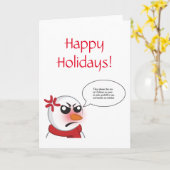 Batterijen Worden Niet Geleverd... Kaart (Gele Bloem)