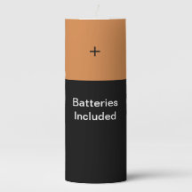 Batterijen zijn voorzien van humor