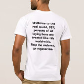 Batterijkooi, dit is een eierfabriek t-shirt (Achterkant)