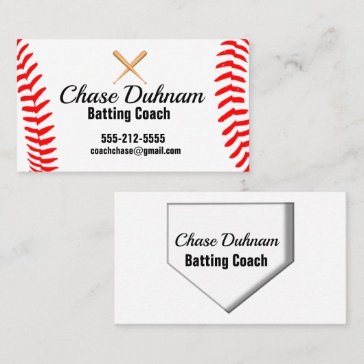 Batterijlak Visitekaartje (Voorkant / Achterkant)