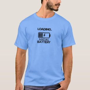 Batterijmodus laag: geactiveerd t-shirt