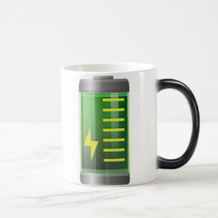 BatterijMorph-Mok - Mok met morphing Magic Coffee