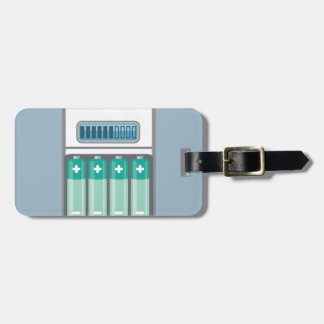 Batterijoplader Bagagelabel