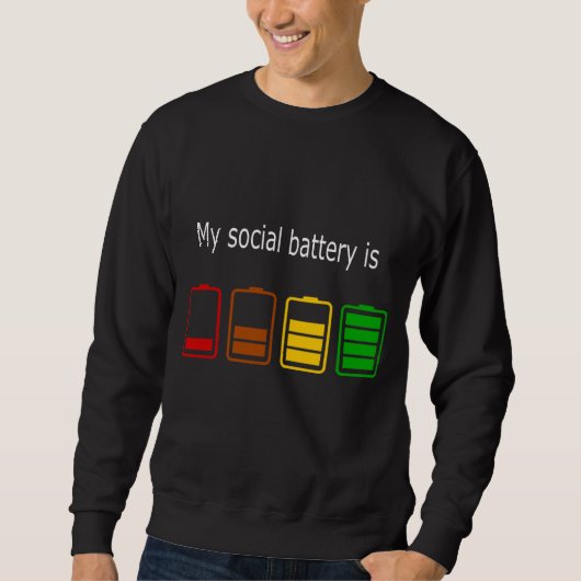 Batterijpictogramversie Trui (Voorkant)