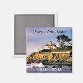 Batterijpunt Licht, Californische Magnet (Voorkant / Achterkant)