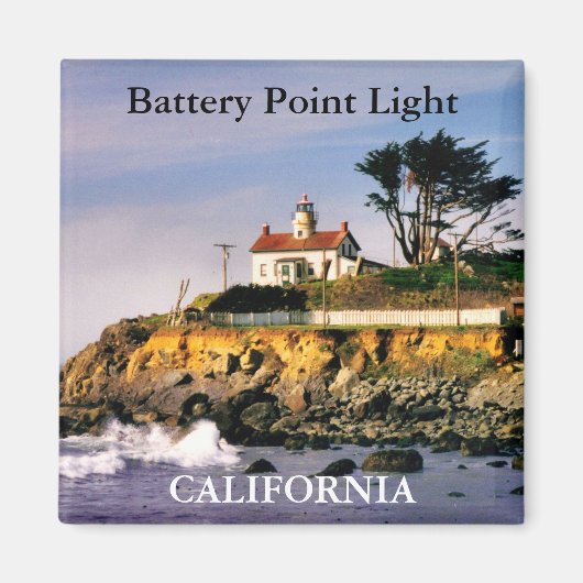 Batterijpunt Licht, Californische Magnet (Voorkant)