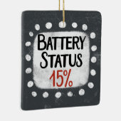 Batterijstatus 15 procent Ornament (Rechts)