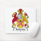 Battersby Family Crest Muismat (Met muis)