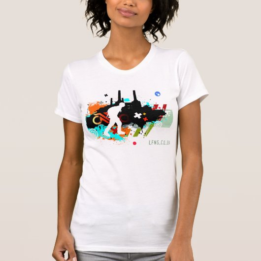 Battersea/Dancer Omkeerbaar T-shirt (Voorkant)