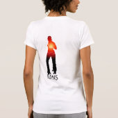 Battersea/Dancer Omkeerbaar T-shirt (Achterkant)