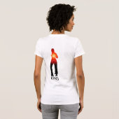 Battersea/Dancer Omkeerbaar T-shirt (Achterkant volledig)
