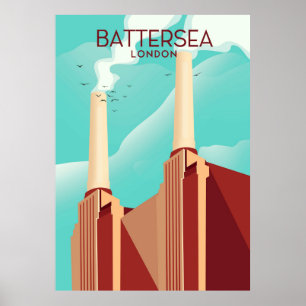 Battersea Londen Poster