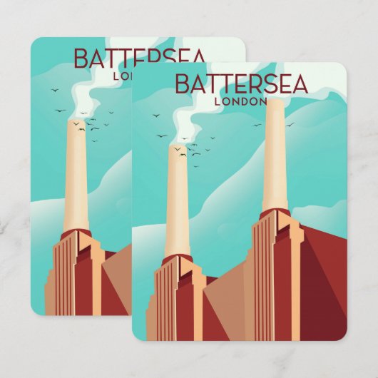 Battersea London (Voorkant / Achterkant)