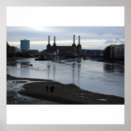 Battersea Power Station afdrukken Poster (Voorkant)
