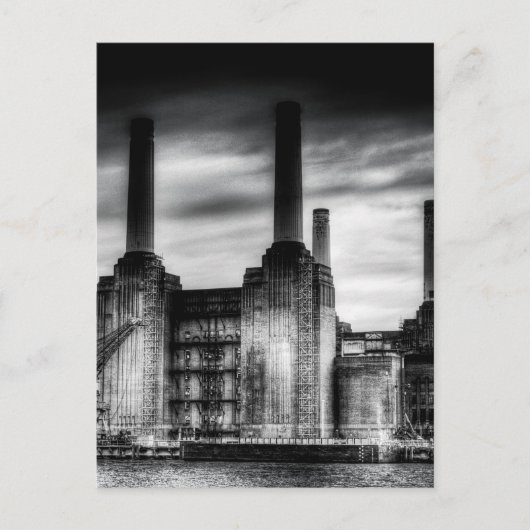Battersea Power-Station Londen Briefkaart (Voorkant)