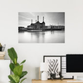 Battersea Power Station, Londen. Poster (Thuiskantoor)