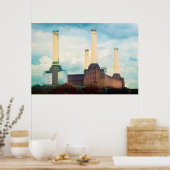 Battersea Power Station Poster (Keuken)