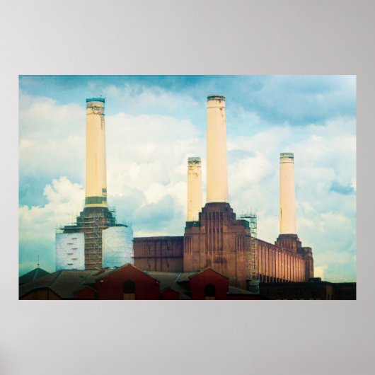 Battersea Power Station Poster (Voorkant)