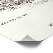 Battery East side California en Sacramento Poster (Hoek)