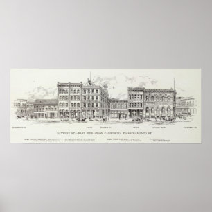 Battery East side California en Sacramento Poster