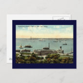 Battery Park Aquarium NY 1920  Briefkaart (Voorkant / Achterkant)