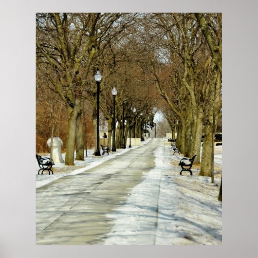 Battery Park, Burlington, Vermont Poster (Voorkant)