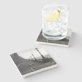 Battery Park City I Stenen Onderzetter (Zijkant)