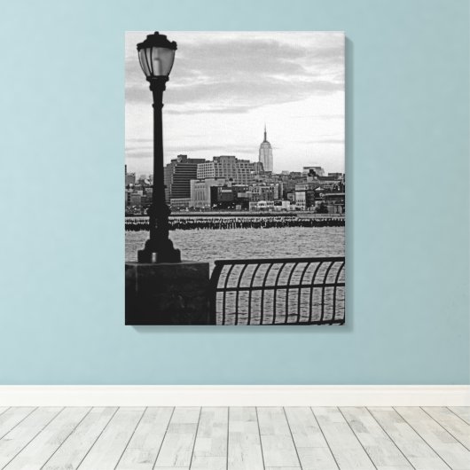 Battery Park City II Canvas Afdruk (Insitu (Houten vloer))