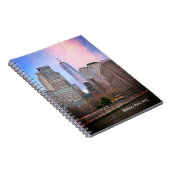 Battery Park van Staten Island Ferry NYC Briefkaar Notitieboek (Rechterzijde)