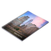 Battery Park van Staten Island Ferry NYC Briefkaar Notitieboek (Linkerzijde)