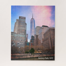 Battery Park van Staten Island Ferry NYC Legpuzzel