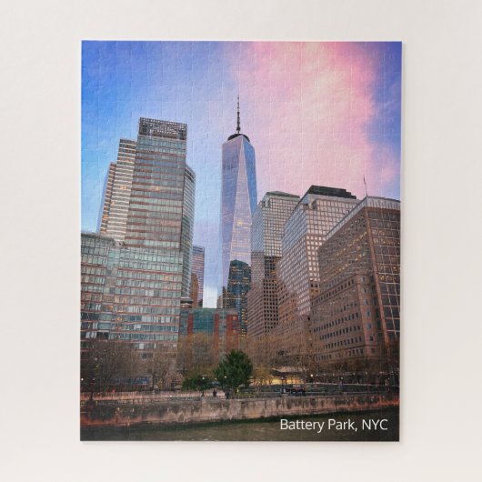 Battery Park van Staten Island Ferry NYC Legpuzzel (Verticaal)