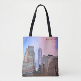 Battery Park van Staten Island Ferry NYC Tote Bag