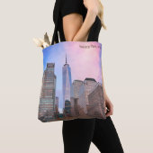 Battery Park van Staten Island Ferry NYC Tote Bag (Dichtbij)