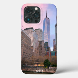 Battery Park vanaf Staten Island Ferry NYC Case-Mate iPhone Case