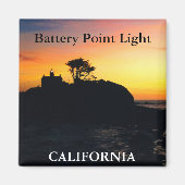 Battery Point Light, California Magnet 2 (Voorkant)