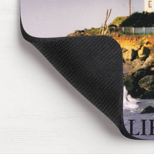 Battery Point Light, California Mousepad Muismat (Hoek)