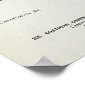 Battery West side California en Sacramento Poster (Hoek)