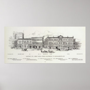 Battery West side California en Sacramento Poster