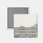 Battery West side Pine en California Magneet (Voorkant / Achterkant)