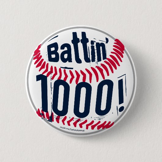 Battin 1000! Knoop Ronde Button 5,7 Cm (Voorkant)