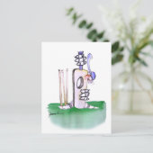 BATTING LESSON, tonifernandes Briefkaart (Staand voorkant)