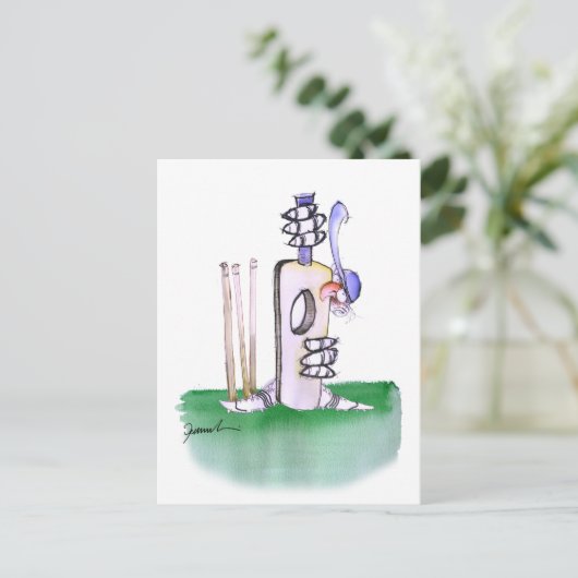 BATTING LESSON, tonifernandes Briefkaart (Staand voorkant)