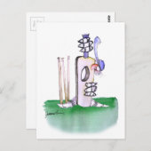 BATTING LESSON, tonifernandes Briefkaart (Voorkant / Achterkant)