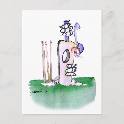 BATTING LESSON, tonifernandes Briefkaart (Voorkant)