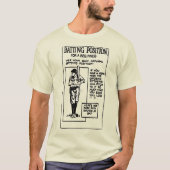 Batting Position T-Shirt (Voorkant)