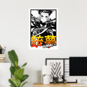 Battle Angel gunnm Poster (Thuiskantoor)