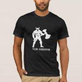 Battle Ax Barbarian T-shirt (Voorkant)