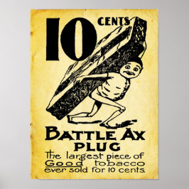  Battle Ax Tobacco Print