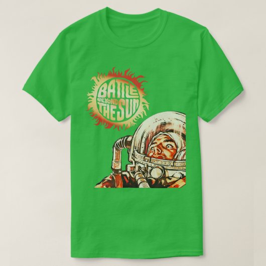 Battle Beyond the Sun Classic Film T-shirt (Design voorkant)